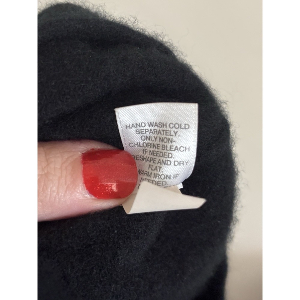 J Jill Large Petite 100% Cashmere Sweater Minimalist Chic Luxury - Picture 5 of 6